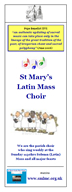 Choir Leaflet
